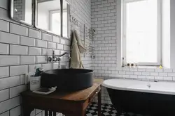 Vanna otağı daxili loft fotoşəkili