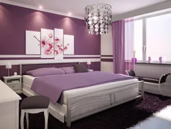 Рангҳо Бо Lilac Дар Дохили Хоб
