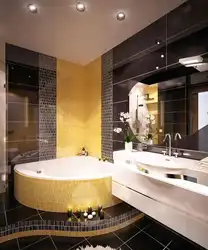 Bathroom In Modern Style Real Photos