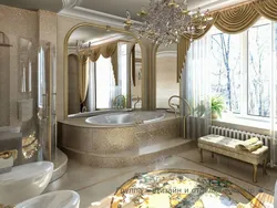 Bathroom in modern style real photos