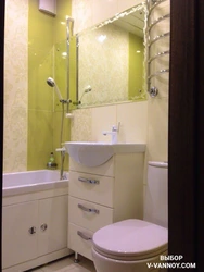 Bathroom style in Khrushchev photo