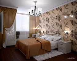 Inexpensive bedroom interior