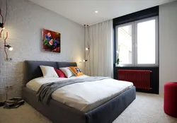 Inexpensive bedroom interior