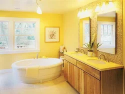 Photo Bath In Yellow Photo