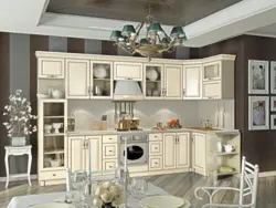 Кухня цвет слоновая кость в интерьере
