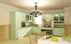 Kitchen design photo mdf wall