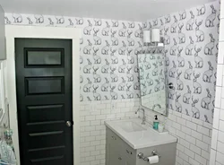 Vanna otağı üçün divar kağızı suya davamlı fotoşəkil