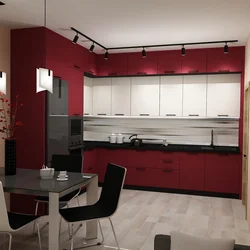 Ошхона burgundy дар дохили