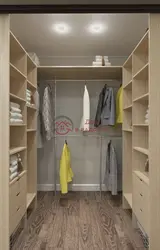 Dressing rooms 2 sq m interior