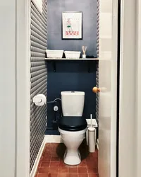 Xruşşovdakı bir mənzil dizaynında tualet fotoşəkili