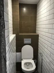 Photo Of A Toilet In An Apartment Design Photo In Khrushchev