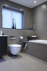 Интерьердегі сұр түстің жуынатын бөлмедегі басқа түстермен үйлесуі