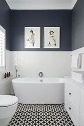 Painting bathroom tiles photo