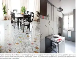 Mətbəxdəki mənzillərdə özünü düzəldən mərtəbələrin fotoşəkili