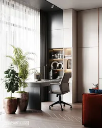 Mənzildə ofis otağı dizaynı