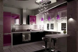 Kitchen Design 12 M With A Bar Counter