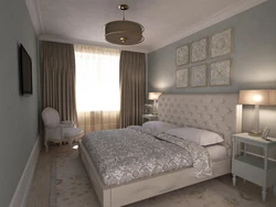 Bedroom interior 3 m by 3 m