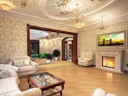 Home design living room wallpaper