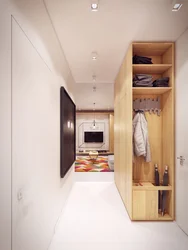 Built-in long hallway photo