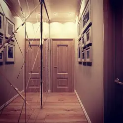 Built-in long hallway photo