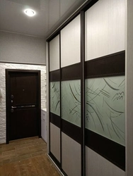 Built-in long hallway photo