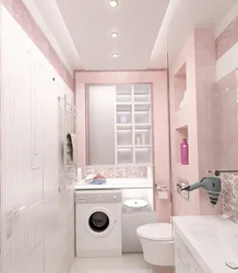 Çəhrayı Vanna Otağı Dizaynı