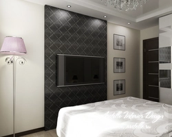 Photo of a bedroom in a panel apartment
