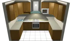 Дизайн Проекты Фото Кухонь С Размерами Всего