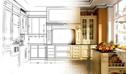 Design projects photos of kitchens with dimensions of everything