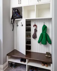Hallway With Shoe Rack Photo In The Apartment