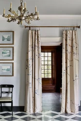 Curtain design for bedroom doors