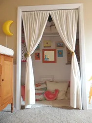 Curtain design for bedroom doors