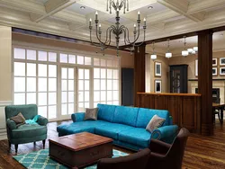 American living room photo