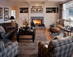 American living room photo