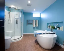 Bathroom wall decoration design