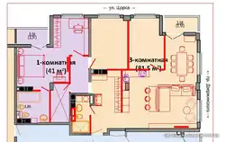 Kitchen relocation design