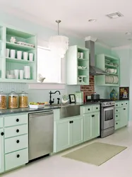 Pastel Kitchen Design Photo