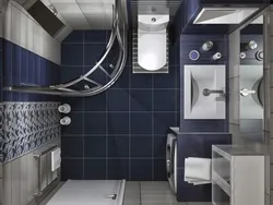 Design for a 2 by 1 bathroom