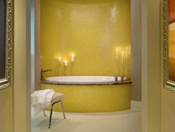 Golden Bathroom Interior
