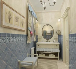 Bathroom in Provence style photo