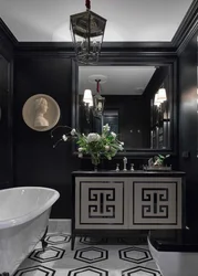 Photo bath in art deco style