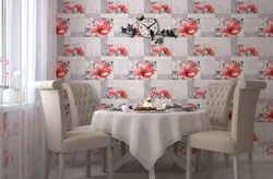 Моющие обои на кухню фото