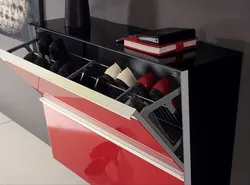 Modern Shoe Racks In The Hallway Photo Modern Style