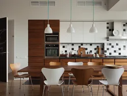Kitchen interiors in one line