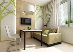 Кухня с кухонным диваном и столом фото