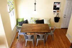 Kitchen With Kitchen Sofa And Table Photo