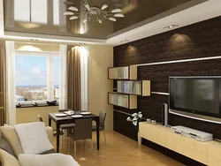 Interior in the apartment hall with your own photos
