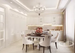 Neoclassical Kitchens In The Interior Of The House