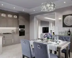 Neoclassical Kitchens In The Interior Of The House