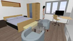 How to arrange furniture in the bedroom photo